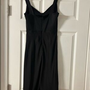 Express cocktail dress with a corset style bodice